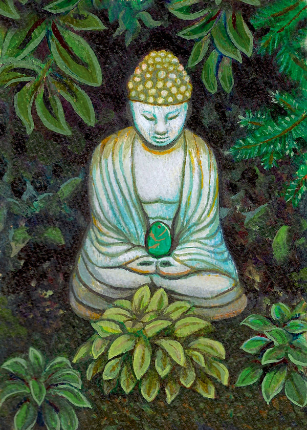 garden buddha